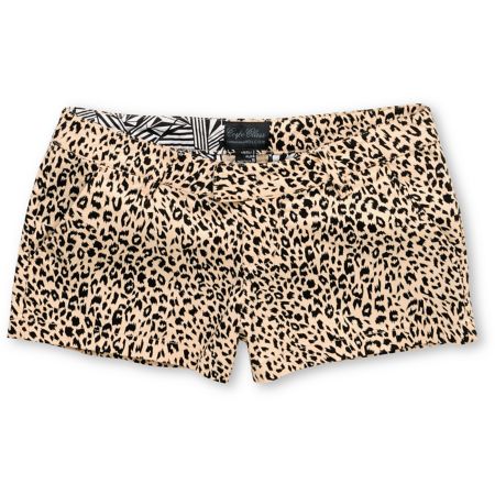 Volcom Girls Frochickie Animal Cheetah Print Shorts