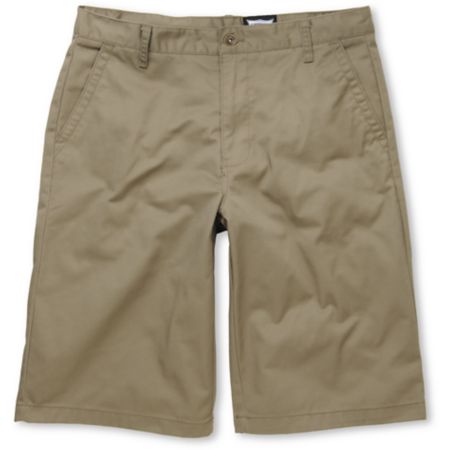 Free World Part Time Khaki Chino Shorts