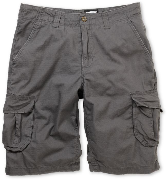 Free World Fink Charcoal Cargo Shorts