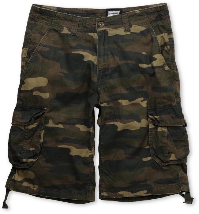 Free World Suspended Camo Cargo Shorts