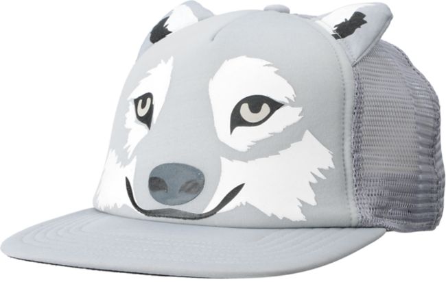 Neff Wolf Grey Snapback Trucker Hat