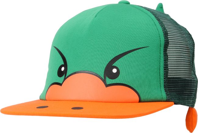 Neff Duck Green Snapback Trucker Hat