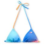 Glamour Kills Good Vibrations Triangle Bikini Top