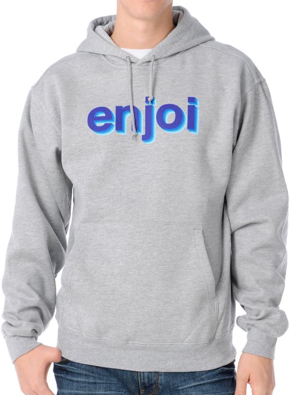 Enjoi Shifty Heather Grey Pullover Hoodie