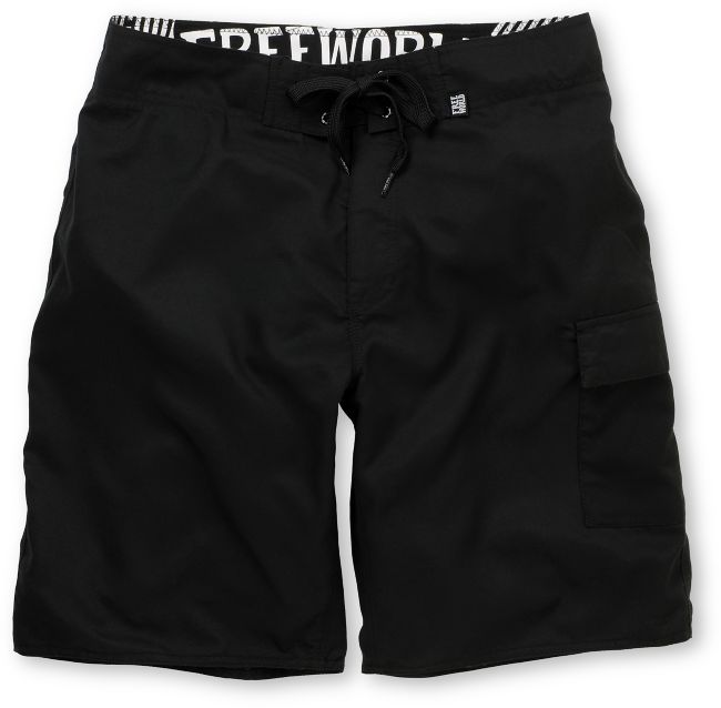 Free World Villain Black 21.25" Board Shorts