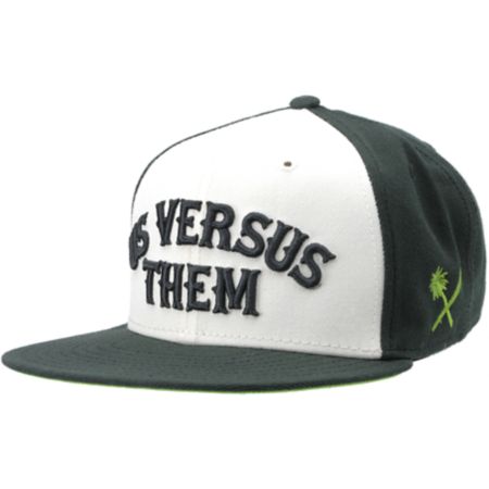 Us Vs Them Nomad Black Snapback Hat