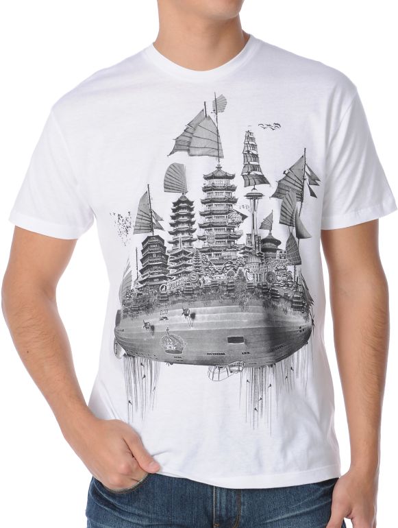Spacecraft Saint City White Tee Shirt