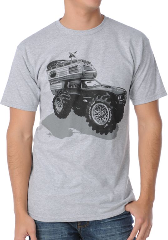 Spacecraft Camper Grey Tee Shirt