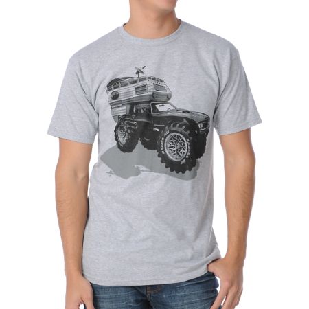 Spacecraft Camper Grey Tee Shirt