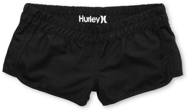 Hurley Girls Super Suede Beachrider Black Board Shorts