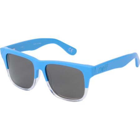 Neff Thunder Cyan & Clear Polarized Sunglasses 