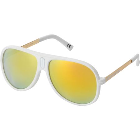 Neff Malibu White & Gold Polarized Sunglasses