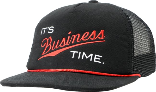 A-Lab 9 To 5 Black Trucker Hat