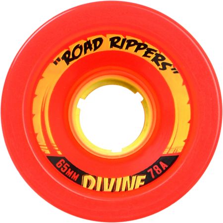 Divine Road Rippers 65mm Red 78a Skateboard Wheels