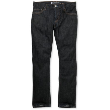 Matix Gripper Deep Rinse Dark Blue Skinny Jeans