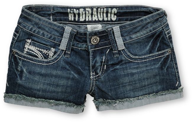 Hydraulic Jeans Jody Distressed Denim Shorts