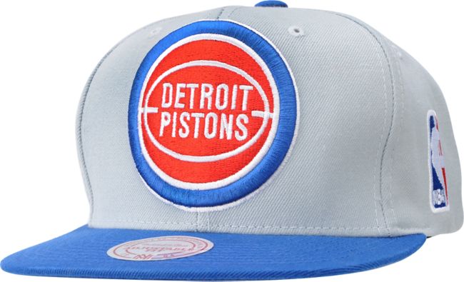NBA Mitchell & Ness Pistons Flashback Snapback Hat
