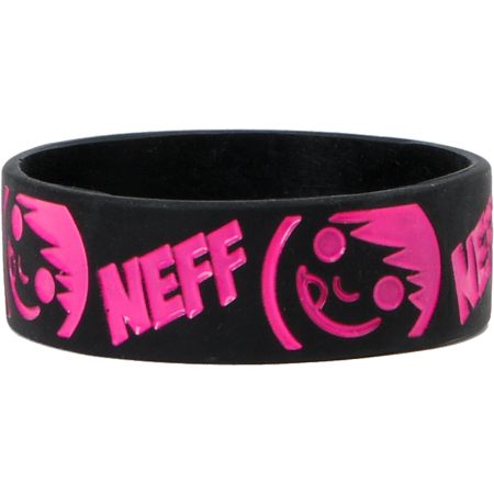 Neff Buzz Black & Pink Bracelet
