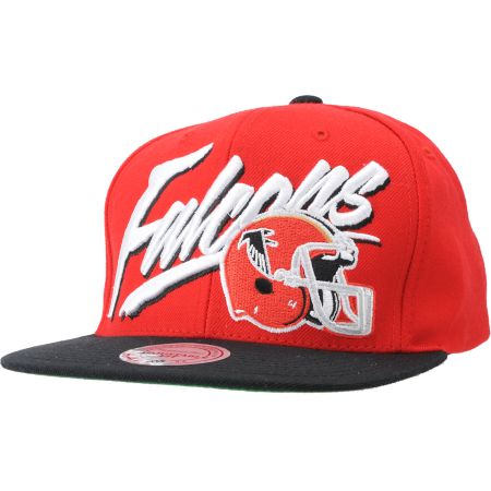 NFL Mitchell & Ness Falcons Vice Snapback Hat