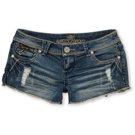 Almost Famous Natalie Cut Off Denim Shorts