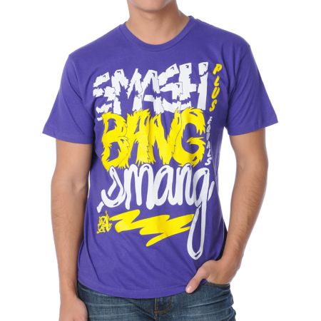 A-lab Smang Purple Tee Shirt 