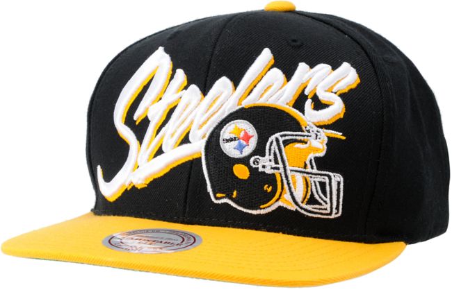 NFL Mitchell & Ness Steelers Vice Snapback Hat