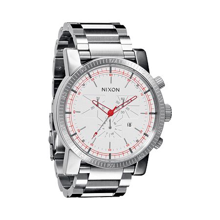 Nixon Magnacon SS White SR Guys Chronograph Watch