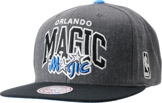 NBA Orlando Magic Mitchell & Ness Charcoal Snapback Hat