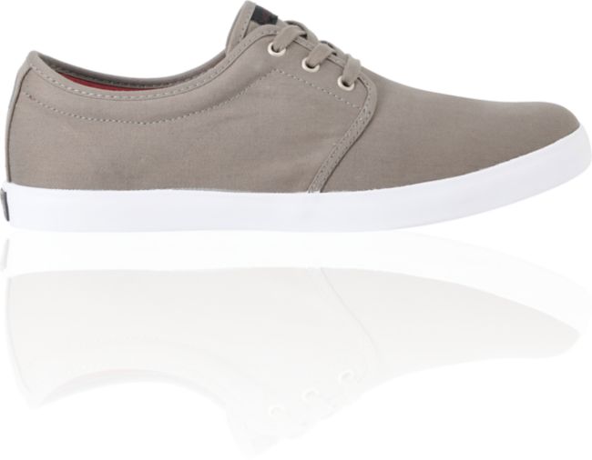 Dekline River Charcoal & Burgundy Twill Skate Shoe