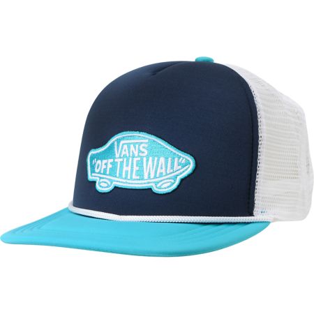 Vans Patchwork Bluebird Snapback Trucker Hat