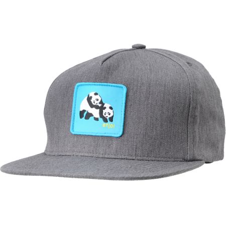 Enjoi Not Hump Charcoal Snapback Hat 
