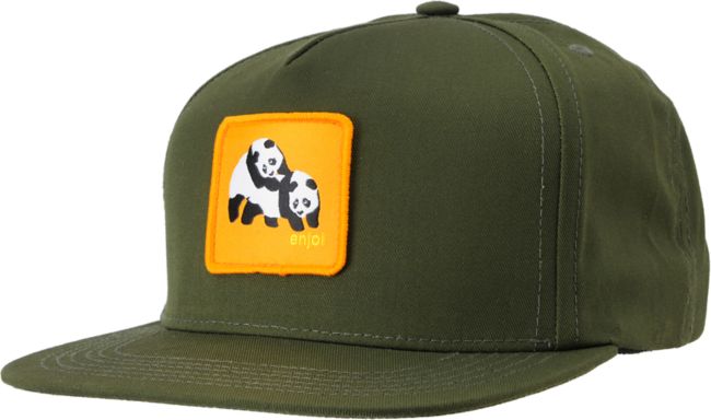Enjoi Not Hump Army Green Snapback Hat