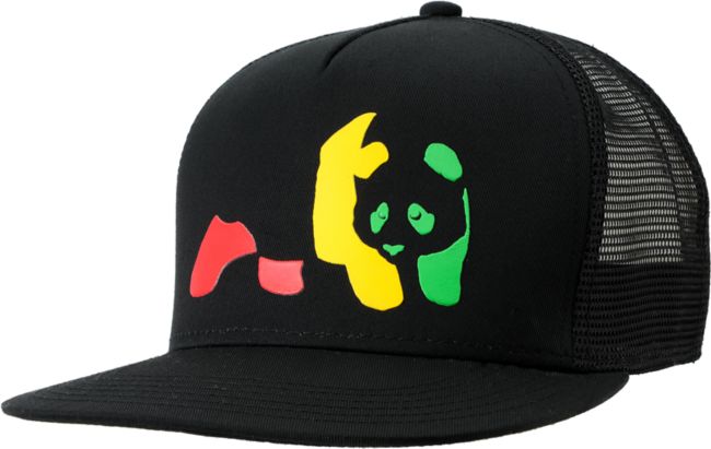 Enjoi Jamaica Me Crazy Rasta Snapback Trucker Hat