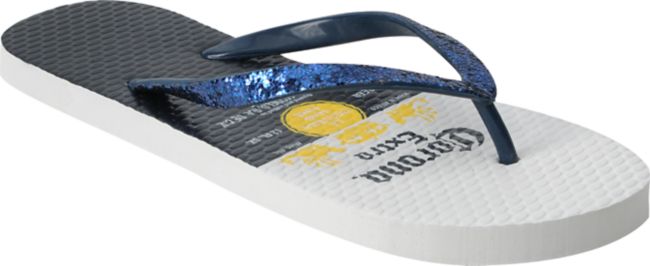 Corona Girls Label White Flip Flop Sandals