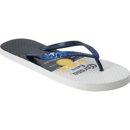 Corona Girls Label White Flip Flop Sandals