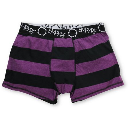 Empyre Cupid Shuffle Black & Purple Boxer Briefs