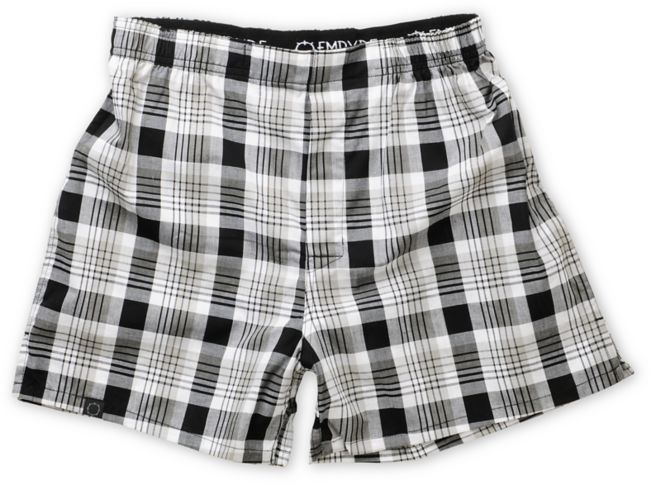 Empyre Dougie Black Plaid Boxer