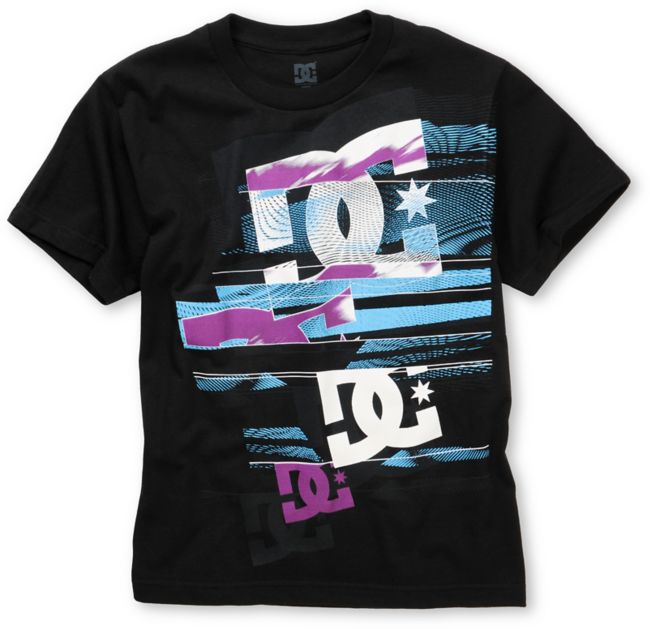 DC Boys Reboot Black Tee Shirt