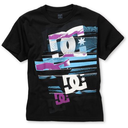 DC Boys Reboot Black Tee Shirt