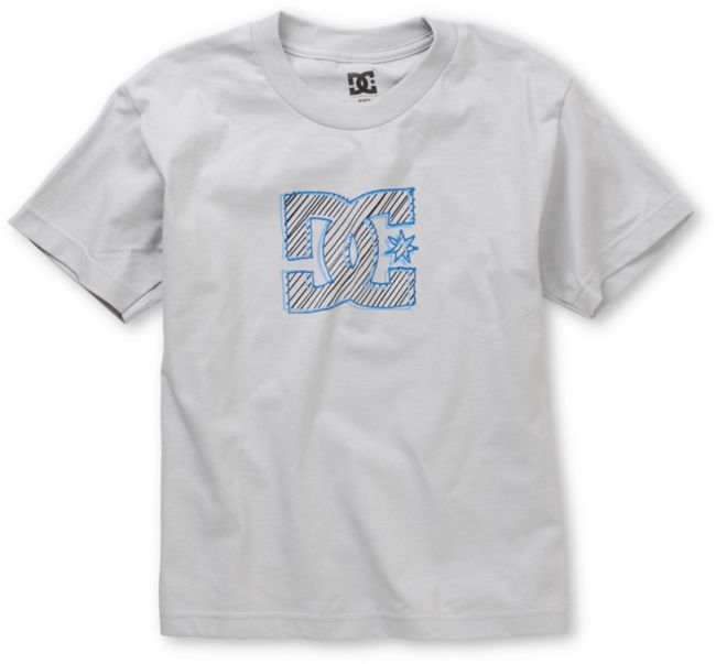 DC Boys Modpod Grey Tee Shirt