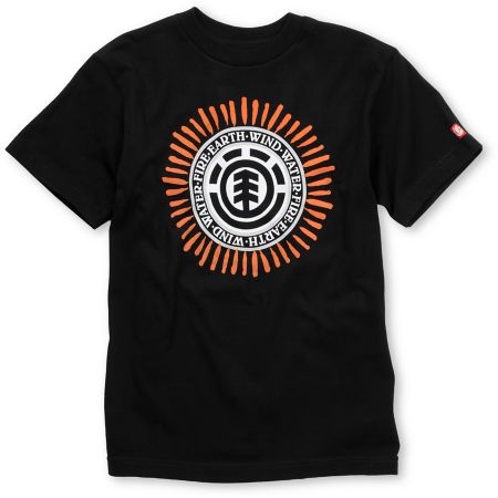 Element Boys Twigs Black Tee Shirt