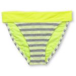 Gossip Double Dare Neon, Grey & White Fold Over Bikini Bottom