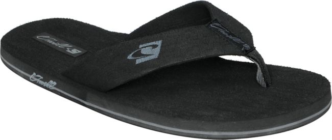ONeill Phluff Daddy Black Sandals