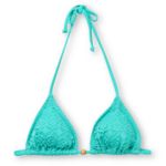 Reef Easy Breezy Crochet Turquoise Triangle Top