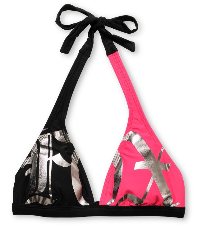 Fox Girls Late Gear Fixed Halter Bikini Top