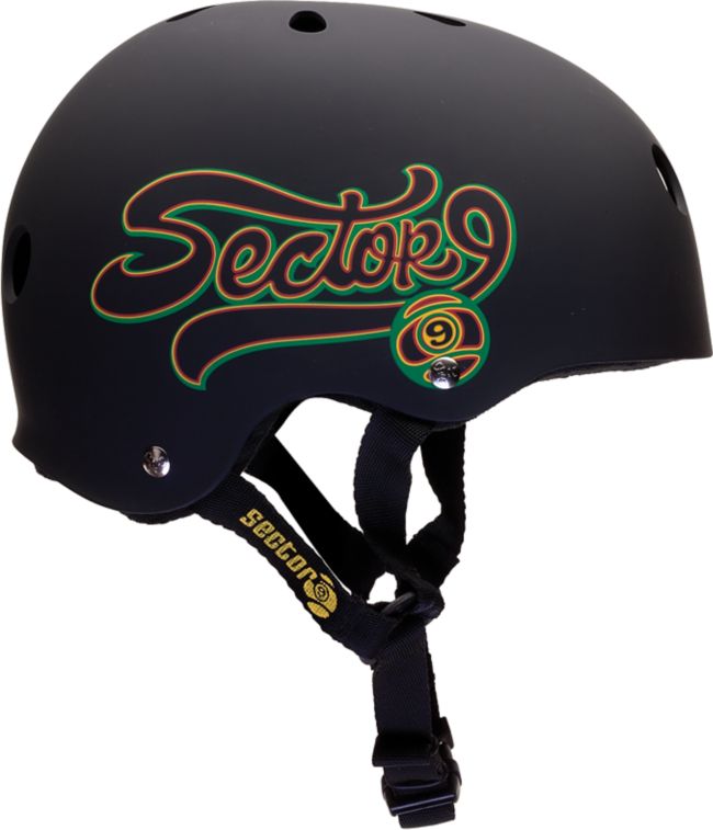 Sector 9 Swift Black Skateboard Helmet