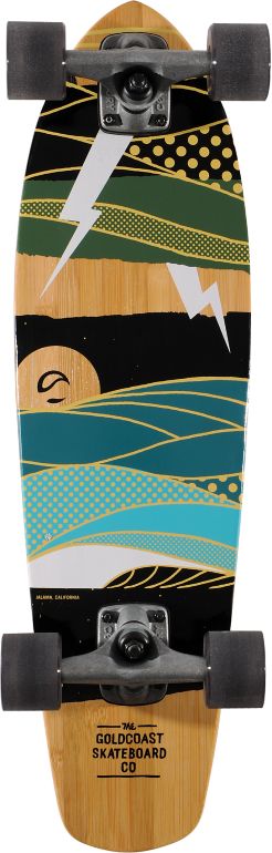Gold Coast The Salvo 7.5 Mini Cruiser Complete Skateboard