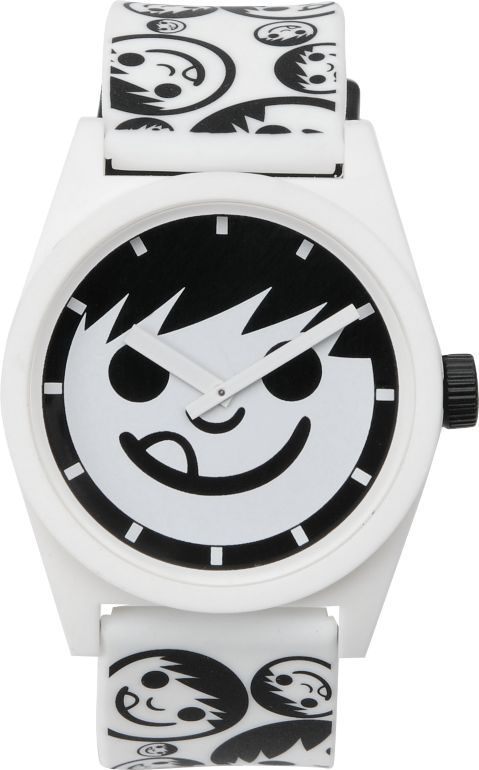 Neff Daily Sucker White & Black Analog Watch