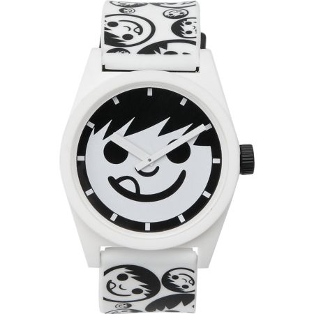 Neff Daily Sucker White & Black Analog Watch 