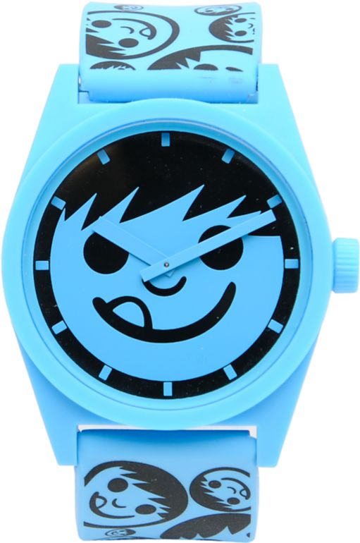 Neff Daily Sucker Blue & Black Analog Watch